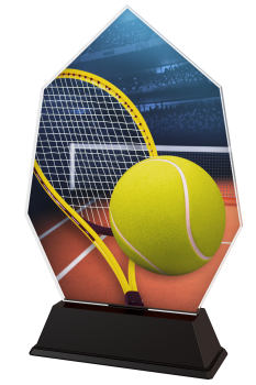 Acrylpokal Tennis